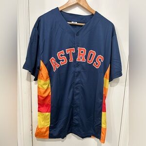 Astros  Baseball Jersey- tequila sunrise Sunday Jersey size xl Jeremy Pena #3